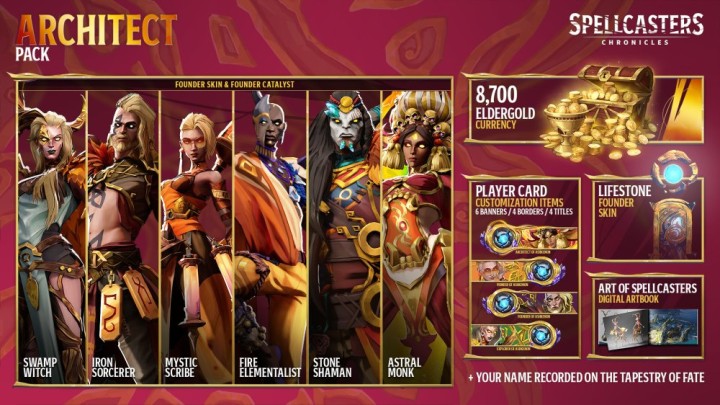 Spellcasters Chronicles - Architect Pack - Early Access