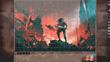 Pixel Puzzles Illustrations & Anime - Jigsaw Pack: Warriors