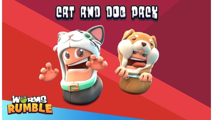 Worms Rumble - Cats & Dogs Double Pack