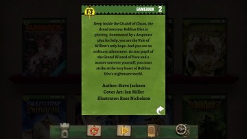 Citadel of Chaos (Fighting Fantasy Classics)